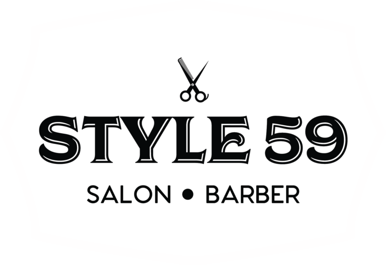 logo style 59 black with white shield